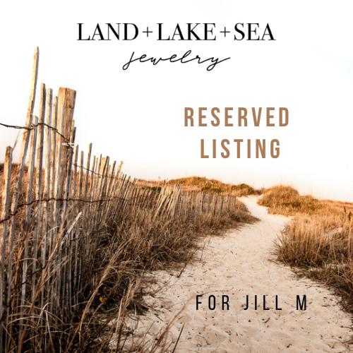 Reserved listing for Jill M