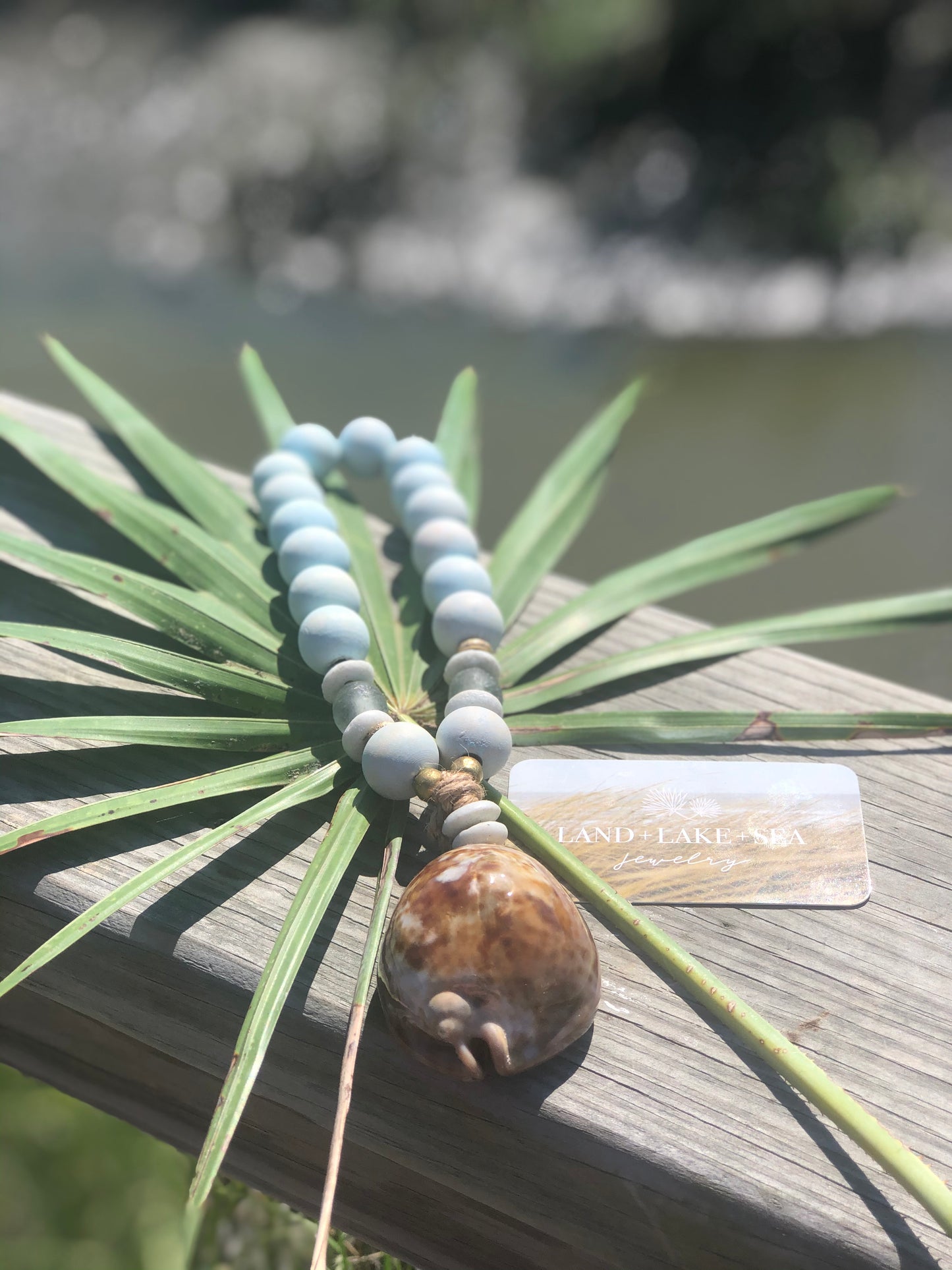 Cowrie Shell Lamp Charm