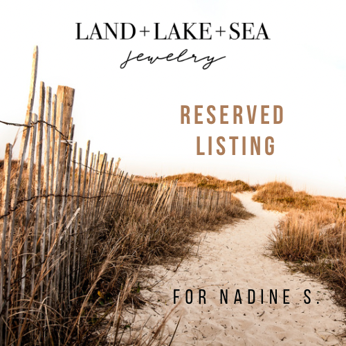 Reserved Listing for Nadine S.