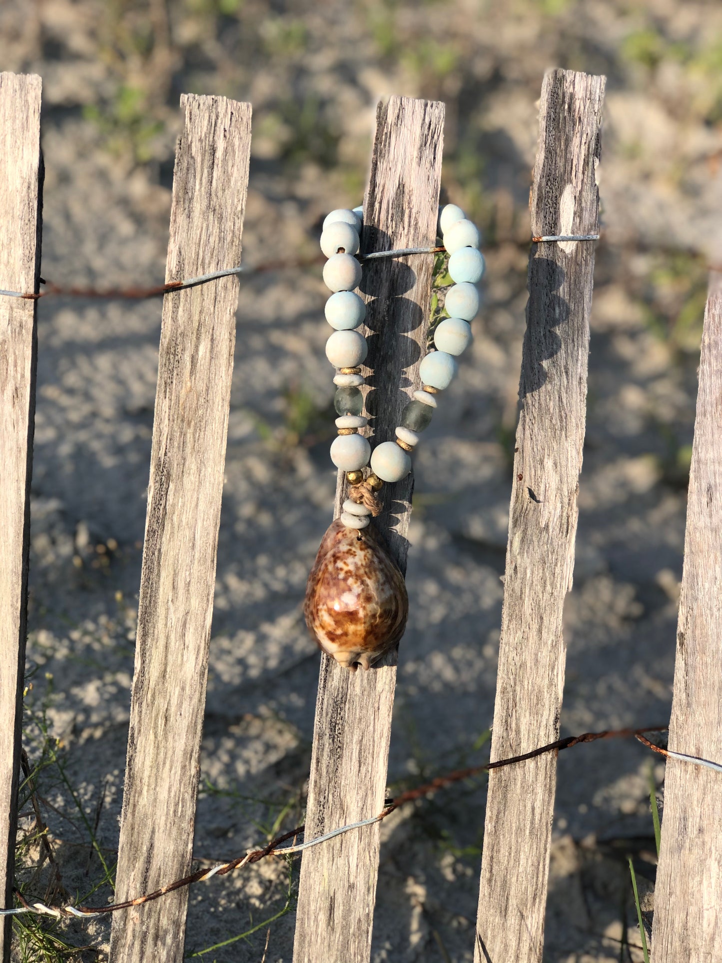 Cowrie Shell Lamp Charm